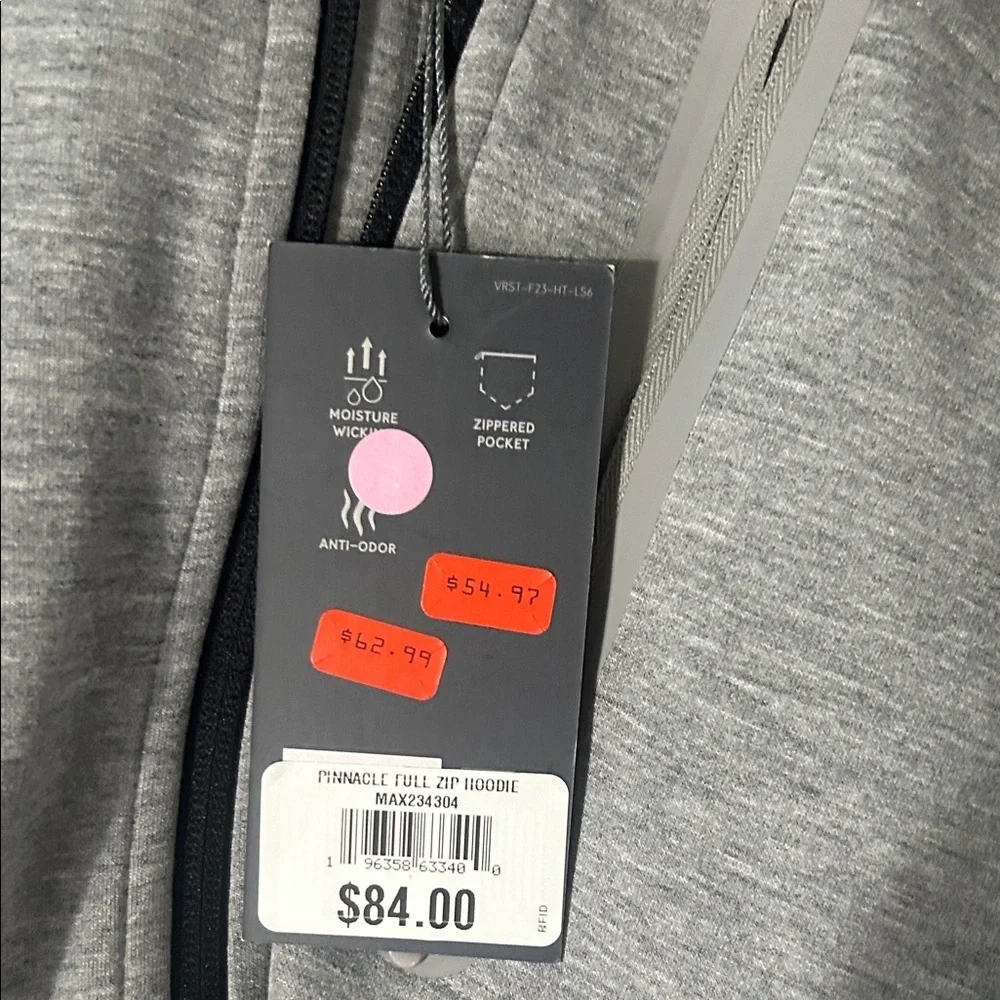 Men's Classic Gray Hooded Jacket
